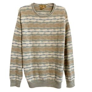 Vintage Sweater Oversized Cozy Slouchy Long Sleeve Knit Grandpa Cabincore